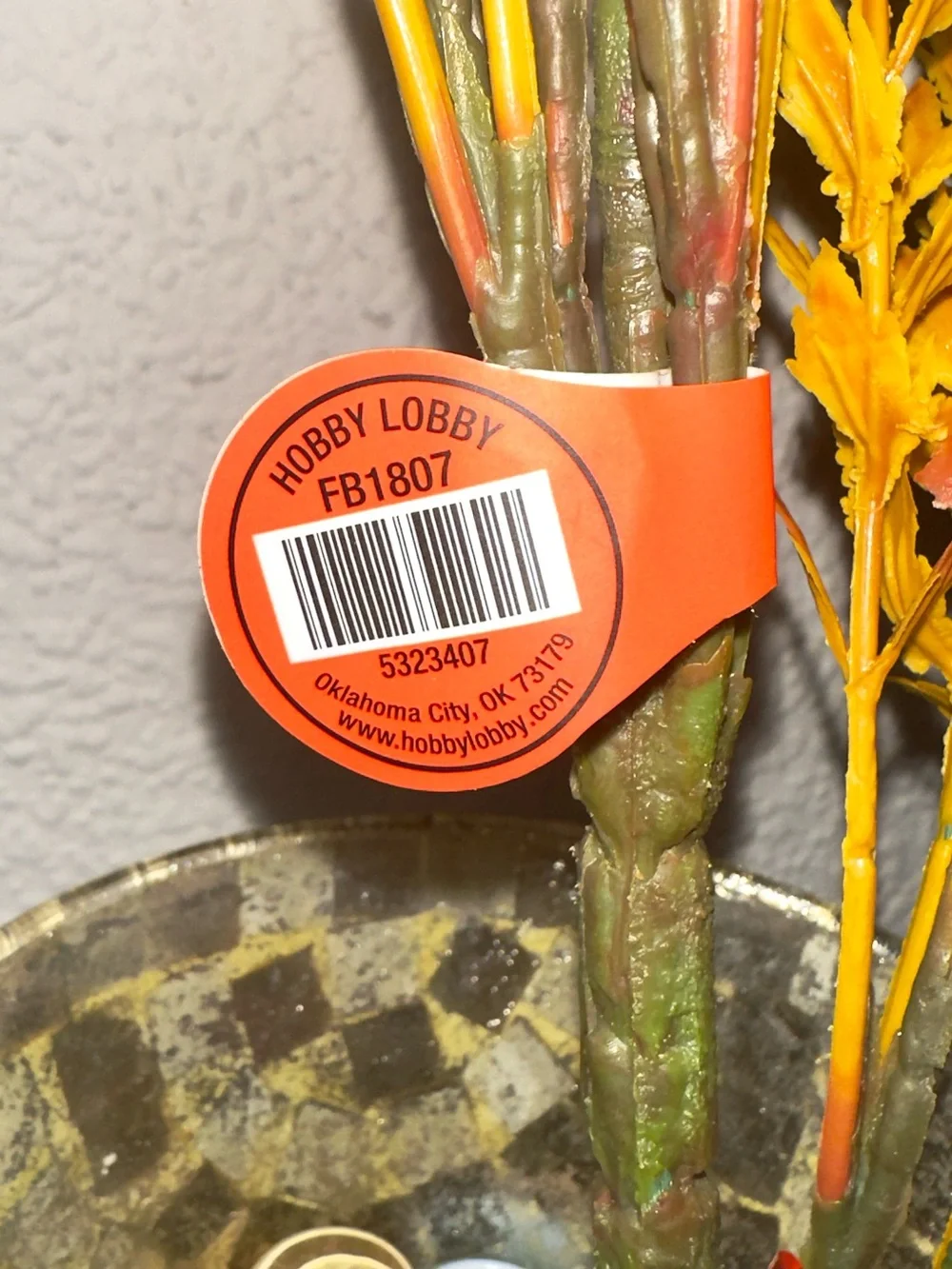 Hobby Lobby Fall Yellow Pittosporum Bush